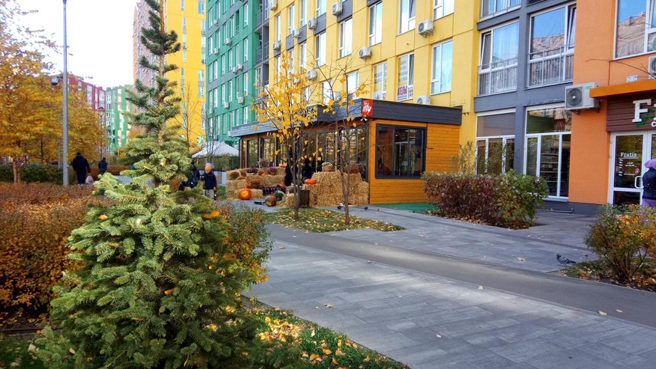 Georgeous Bright Studio In A Bright Residential Complex Comfort Town Кт-08 Kyiv Exterior foto
