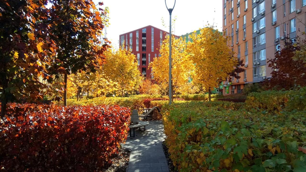 Georgeous Bright Studio In A Bright Residential Complex Comfort Town Кт-08 Kyiv Exterior foto